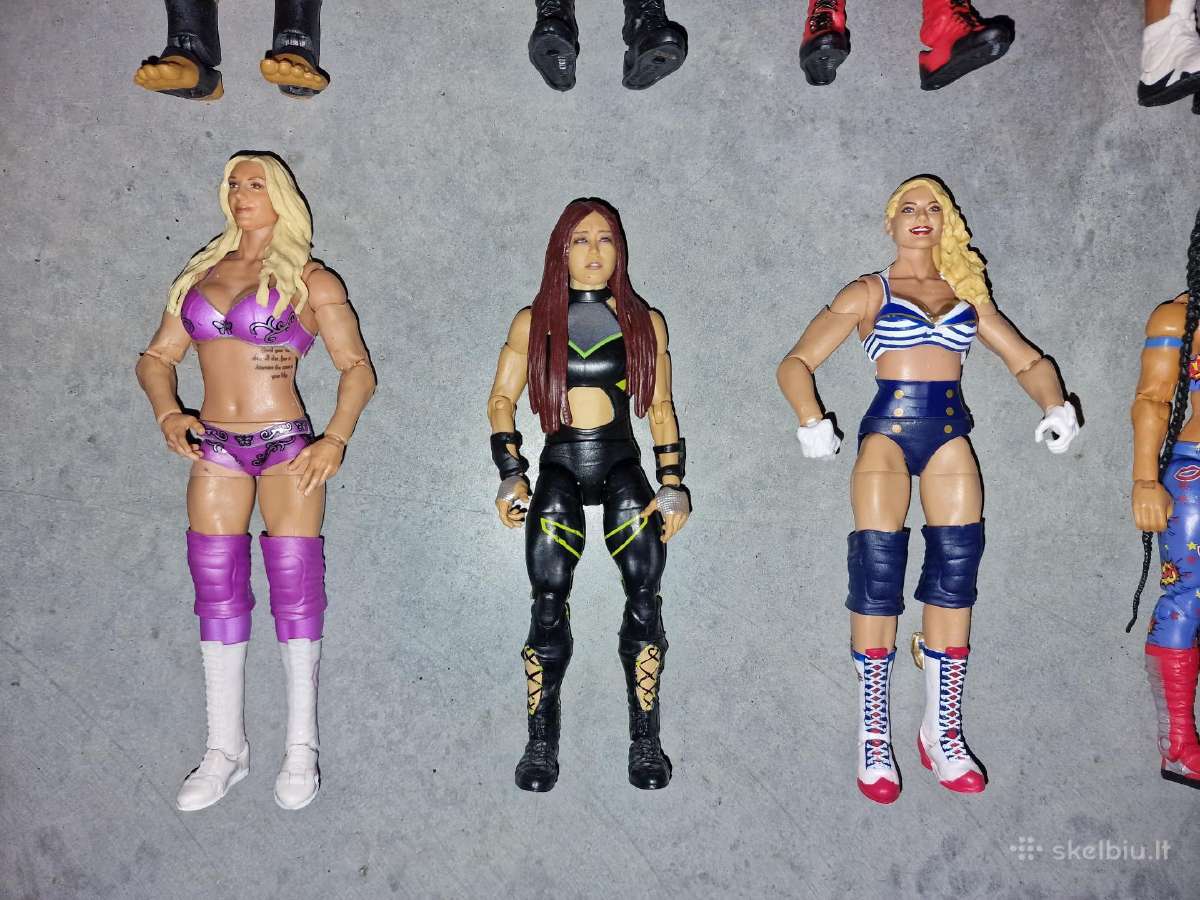 13x Originalių Wwe imtynininkų figūrėlių rinkinys - nuotraukos Nr. 4