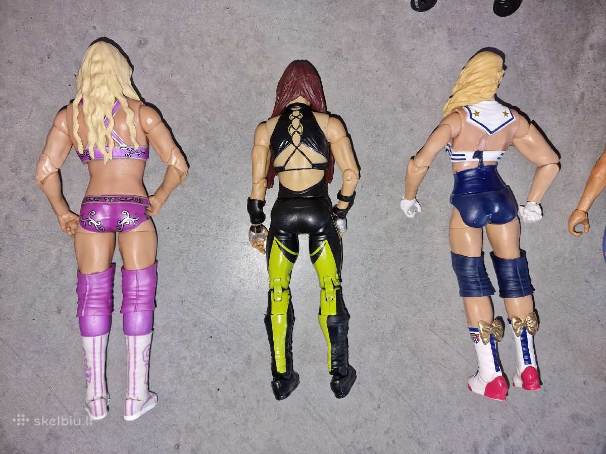13x Originalių Wwe imtynininkų figūrėlių rinkinys - nuotraukos Nr. 11