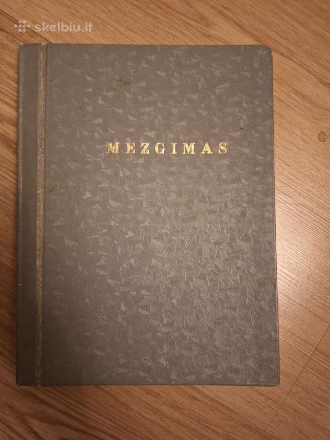 Knyga Mezgimas. 1957