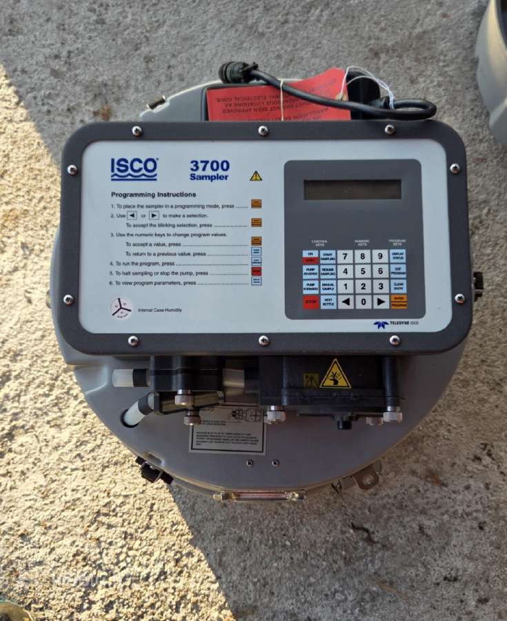 Isco 3700 Portable Sampler-nenaudotas. 2011m.