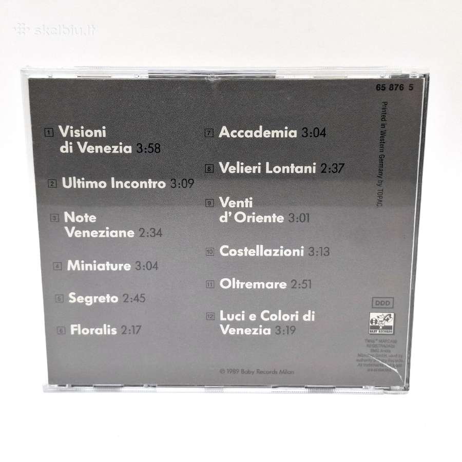 Rondo Veneziano - Visioni Di Venezia (CD, Albumas) - nuotraukos Nr. 2