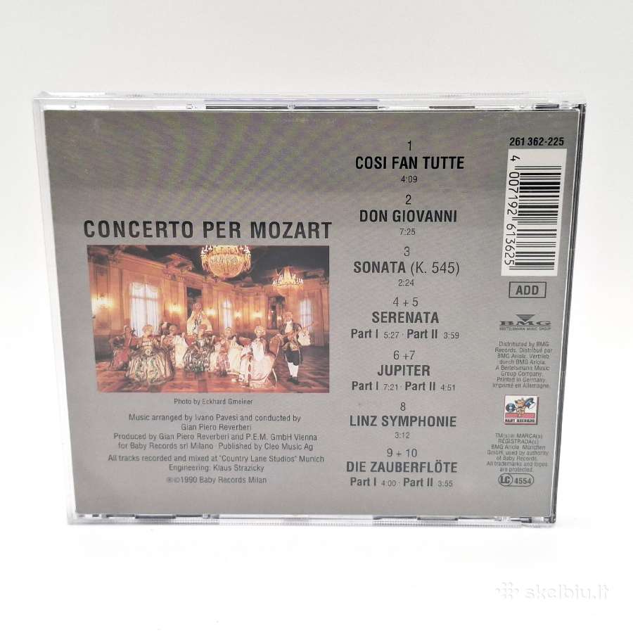 Rondo Veneziano - Concerto Per Mozart (CD) - nuotraukos Nr. 2