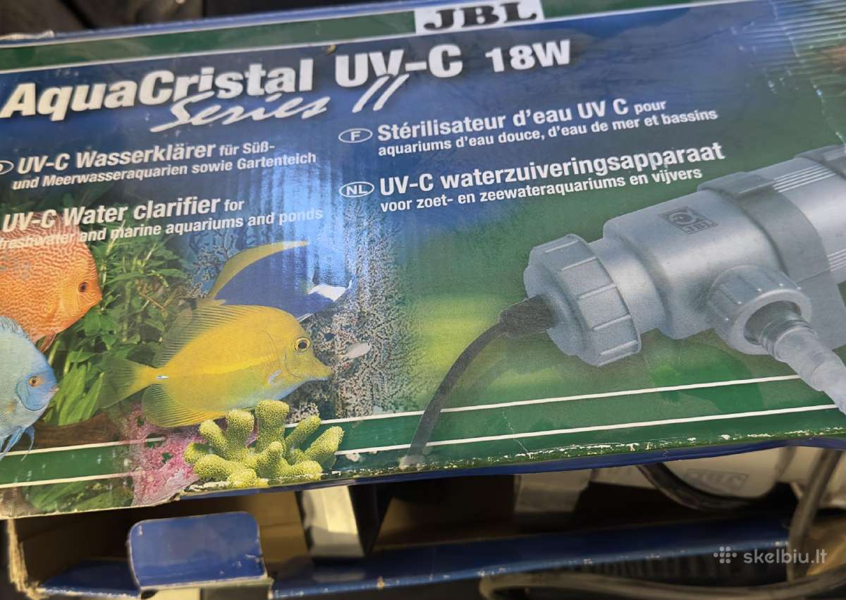 Jbl Aquacristal Uv-c 18w sterilizatorius