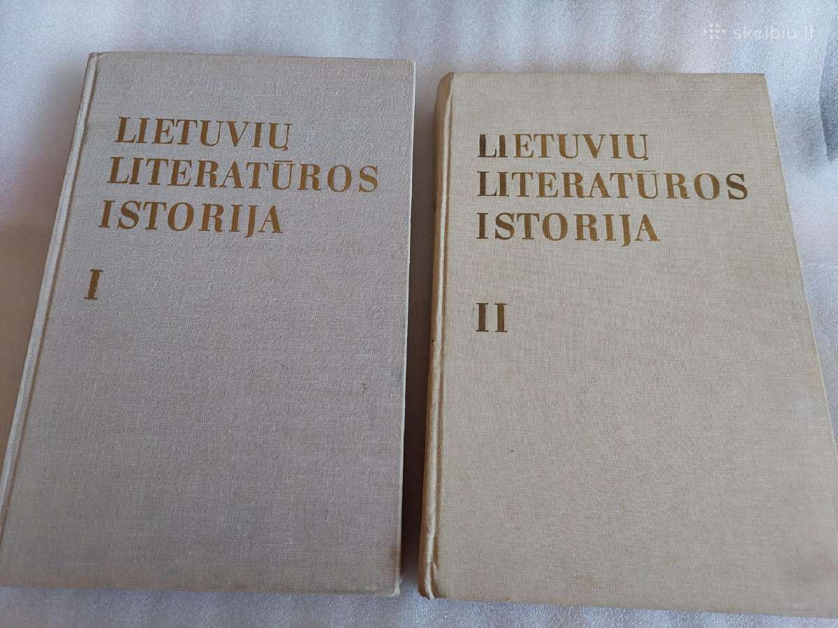 Lietuvių literatūros istorija