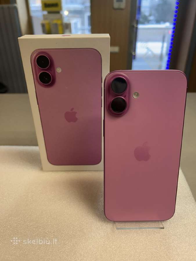 Parduodamas idealios būklės iPhone 16 plus, 128gb, - nuotraukos Nr. 2
