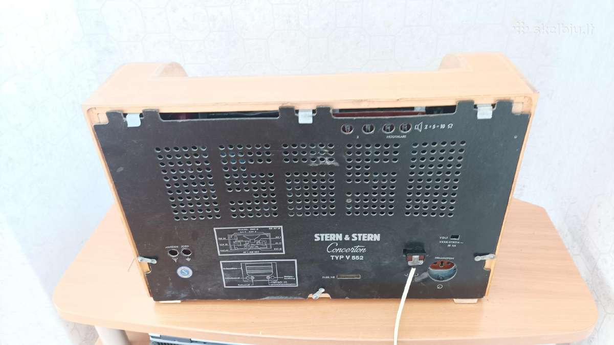 Radija Stern&stern Concerton V552 - nuotraukos Nr. 3