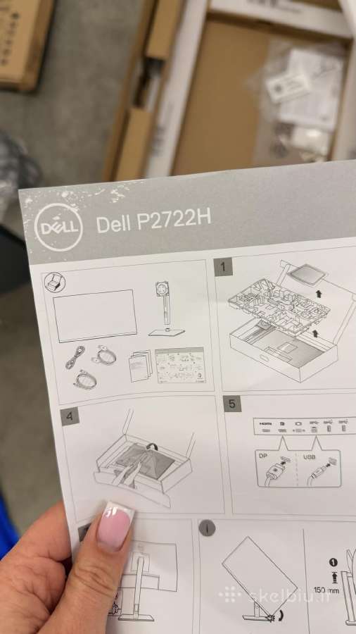 Monitorius Dell P2722h 27 Fdh - nuotraukos Nr. 8