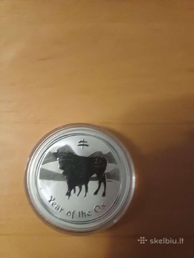 1 oz moneta Jaučio metai-lunar ll-2009m. - nuotraukos Nr. 3