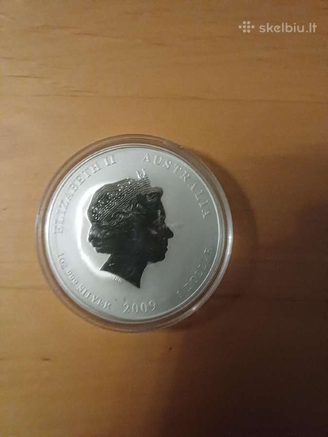 1 oz moneta Jaučio metai-lunar ll-2009m. - nuotraukos Nr. 4