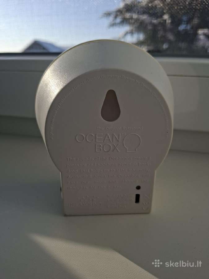 Skambanati dežutė Oceanbox relax WC - nuotraukos Nr. 3