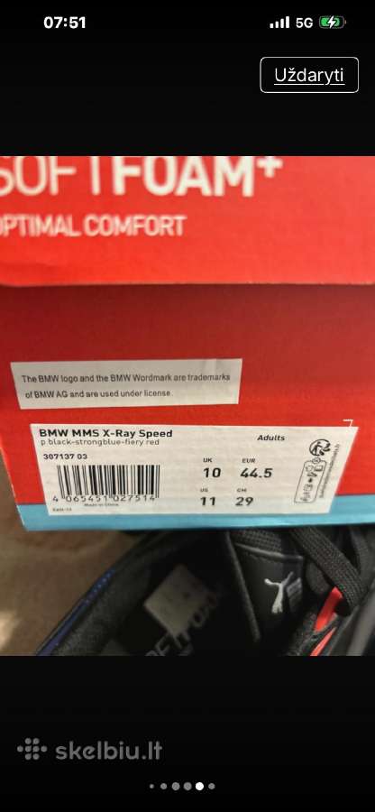 Puma Bmv mms x ray speed kedai - nuotraukos Nr. 7