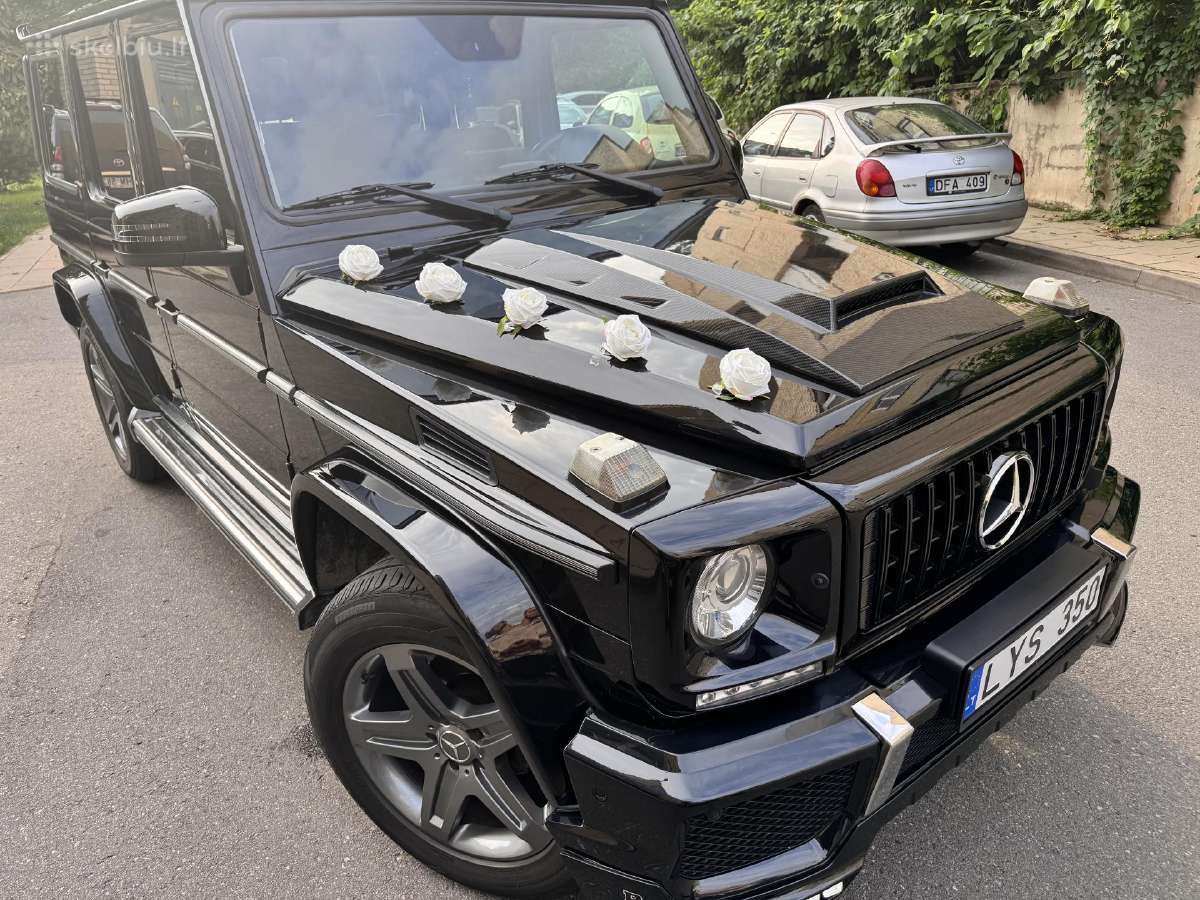Mercedes-benz G-klasės nuoma su vairuotoju - nuotraukos Nr. 16