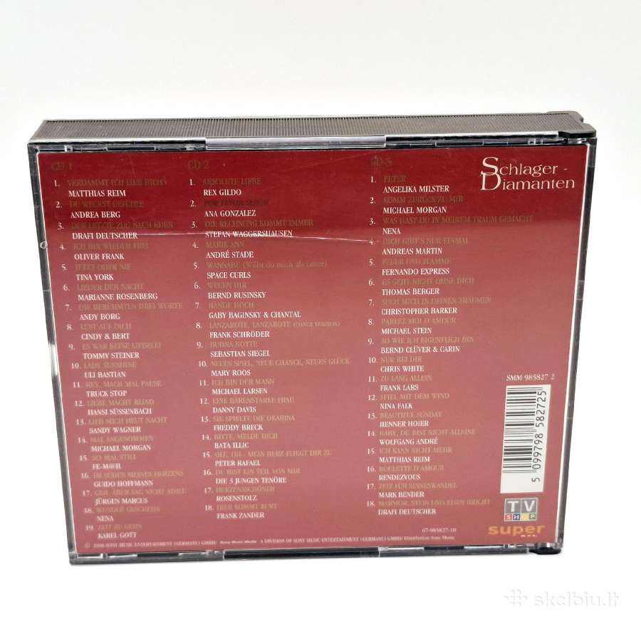 Schlager Diamanten (3 x CD rinkinys) - nuotraukos Nr. 4