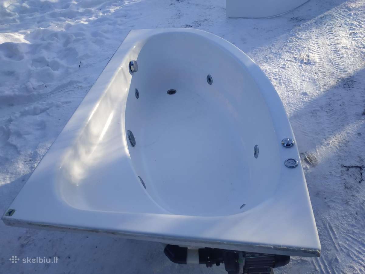 Jacuzzi burbulinė masažinė dziakuzi vonia - nuotraukos Nr. 2