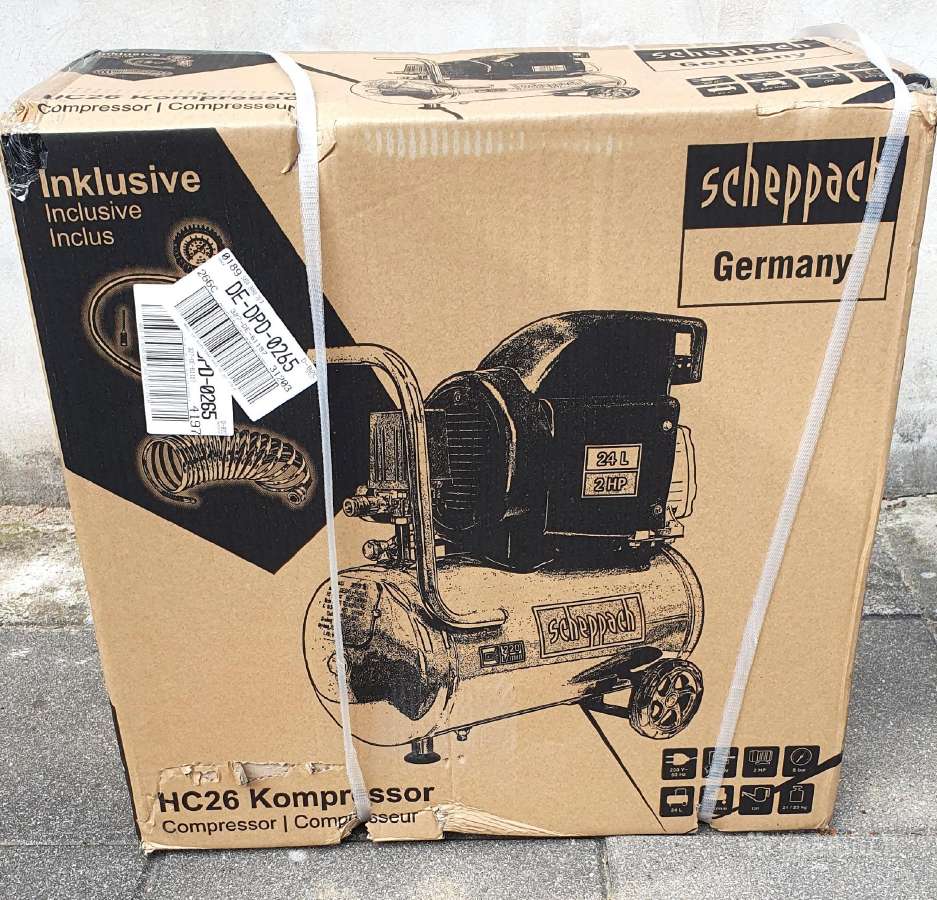 Oro kompresorius Scheppach Hc26