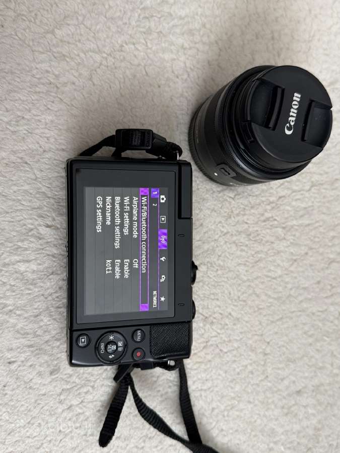 Parduodu Canon EOS M200 + 15–45mm komplektą (su kr - nuotraukos Nr. 5