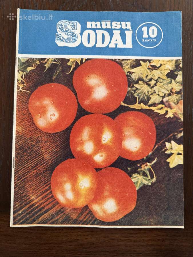 Mūsų sodai žurnalas 1977 m 10