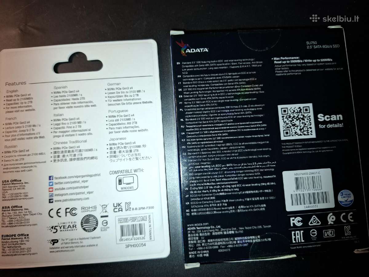 SSD Nvme - nuotraukos Nr. 2