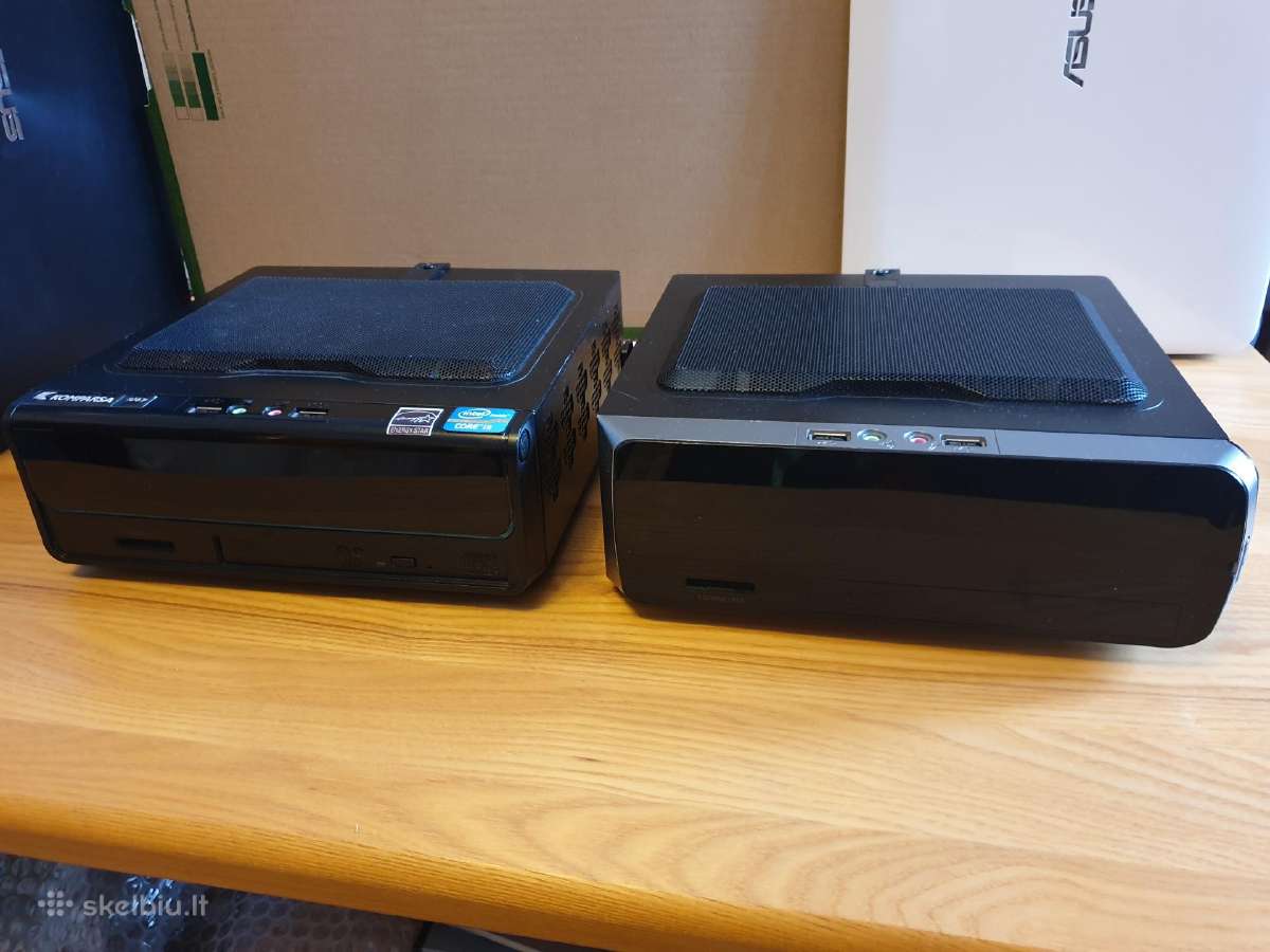 Mini-itx sukomplektuoti veikiantys ar gabalais