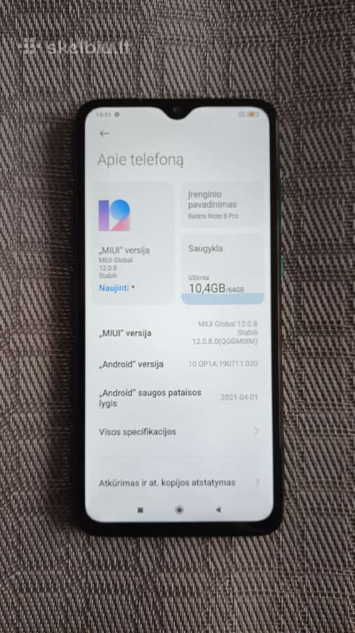 Redmi note 8 pro - nuotraukos Nr. 3