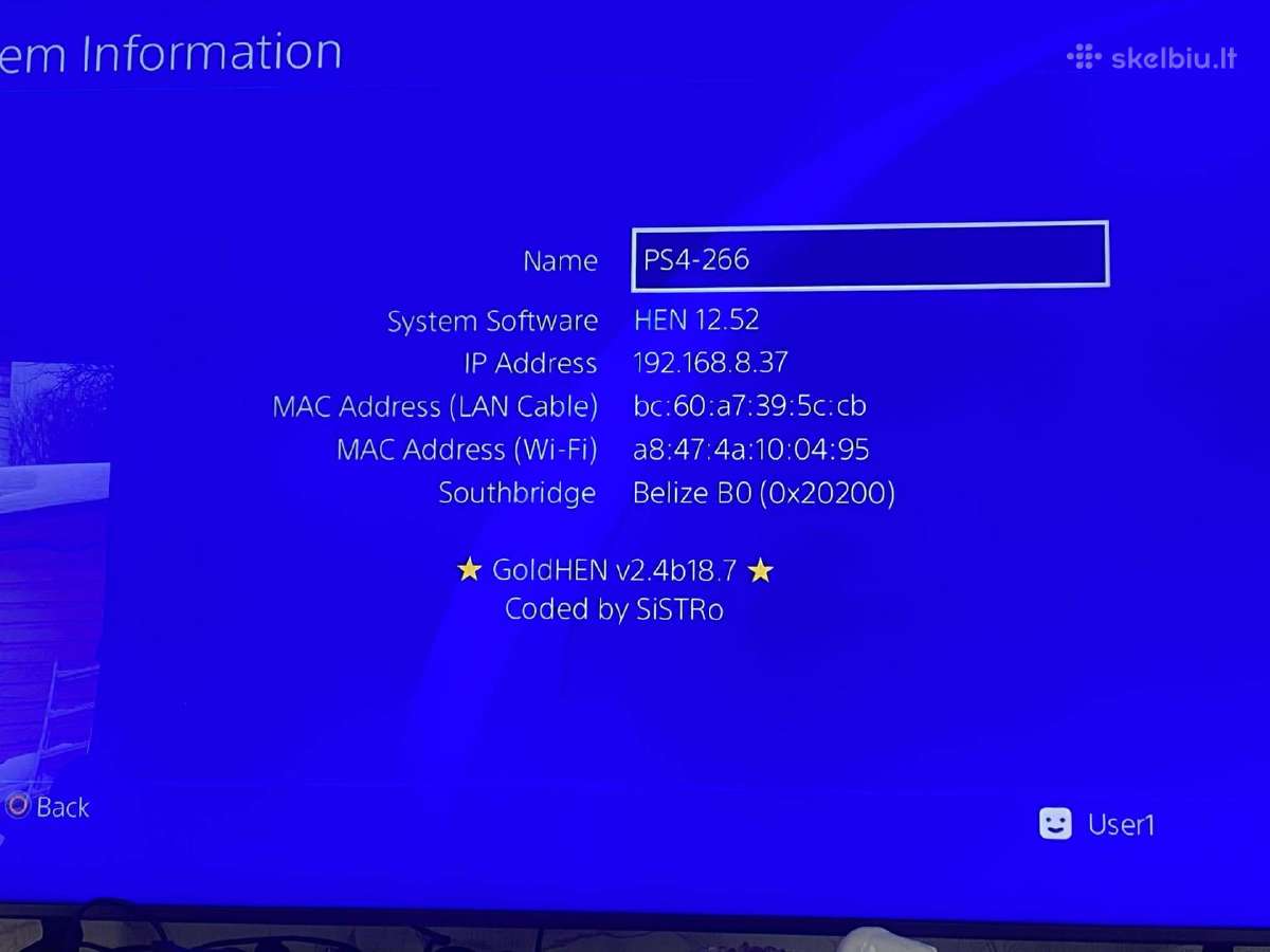 Atrištas Playstation 4 Slim 1tb +13 žaidimų - nuotraukos Nr. 4