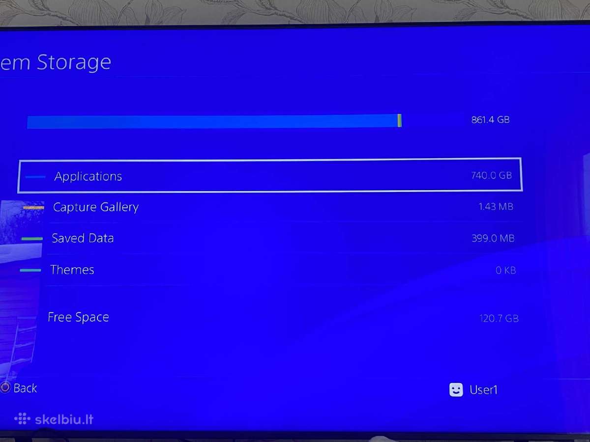 Atrištas Playstation 4 Slim 1tb +13 žaidimų - nuotraukos Nr. 5