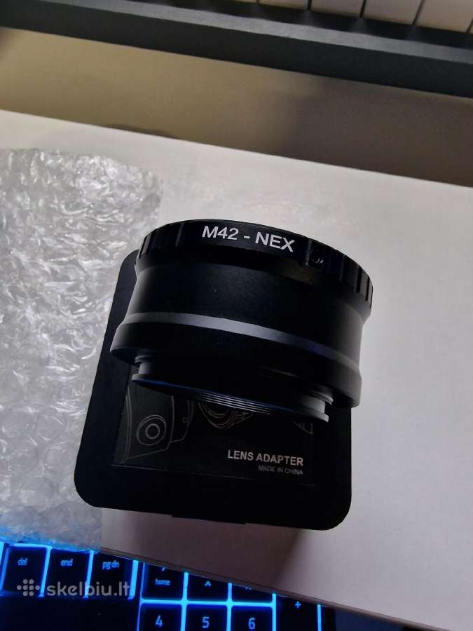 M42 į Nex (sony) adapteris - nuotraukos Nr. 3