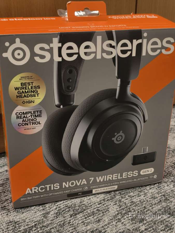 Steelseries arctis nova 7 Gen 2 wirreless - nuotraukos Nr. 7