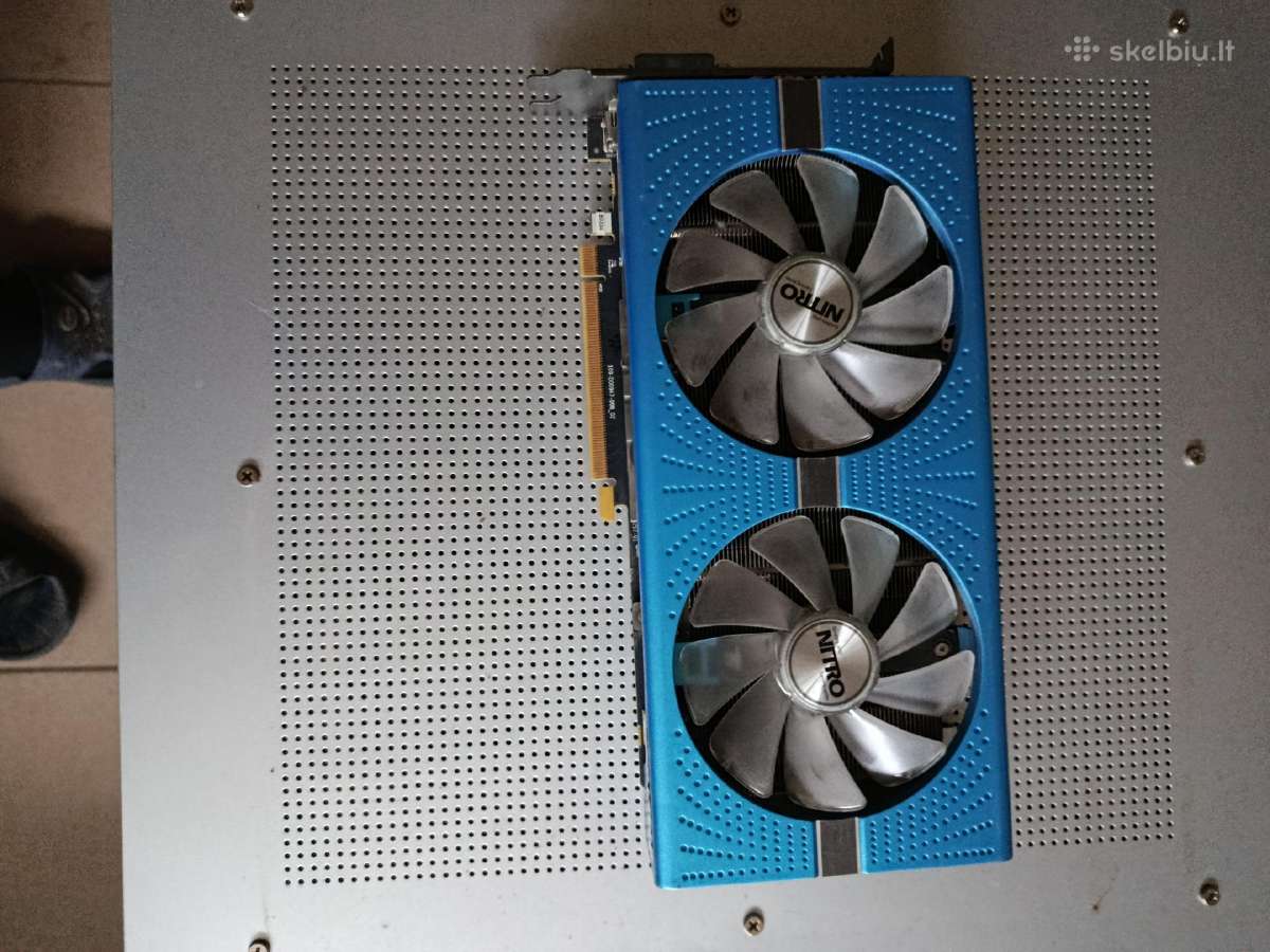Vaizdo plokštę Rx580 8gb nitro