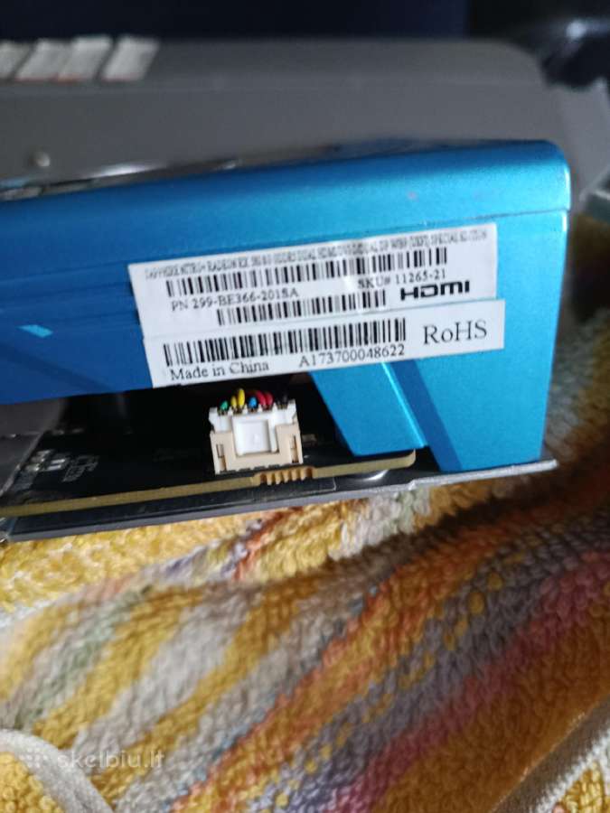 Vaizdo plokštę Rx580 8gb nitro - nuotraukos Nr. 2