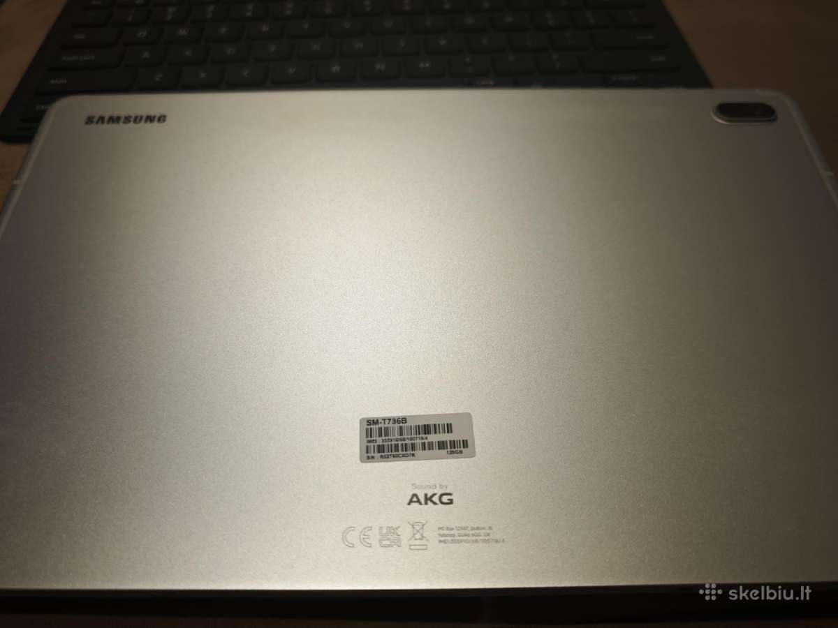 Samsung Galaxy Tab S7 Fe 5G su dėklu ir klaviatūra - nuotraukos Nr. 4