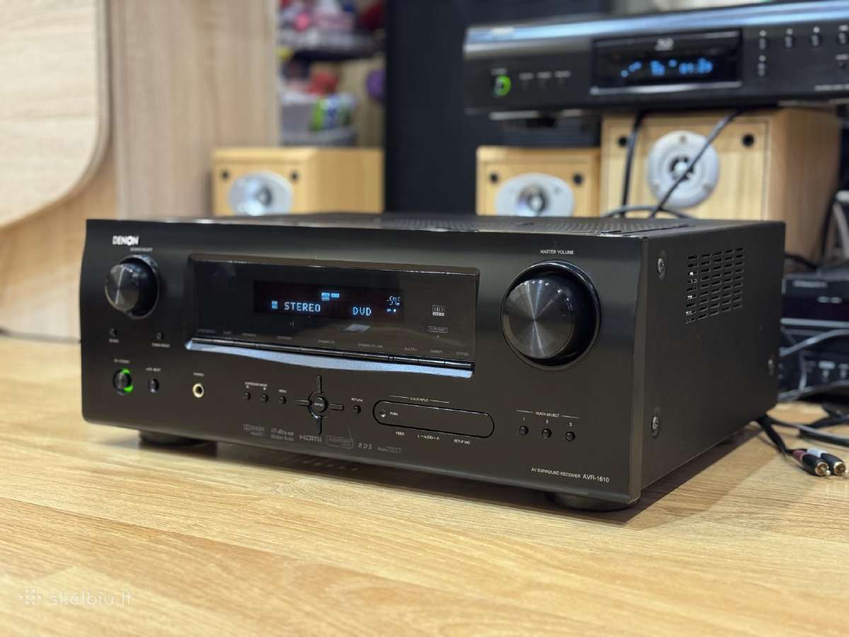Puikus Denon Avr-1610 stiprintuvas