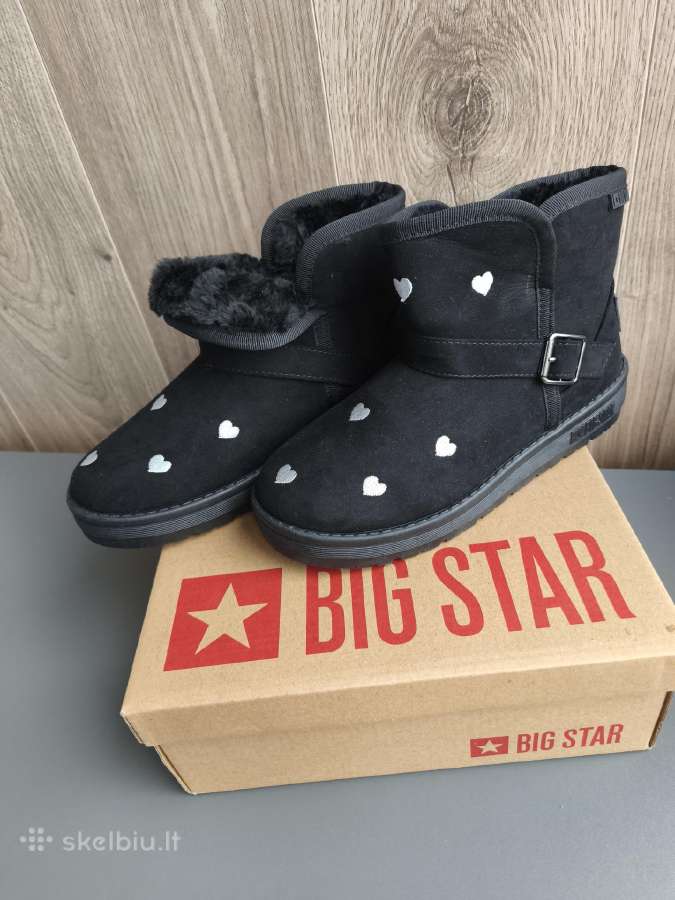 Šilti Big star aulinukai su širdelėmis - nuotraukos Nr. 2