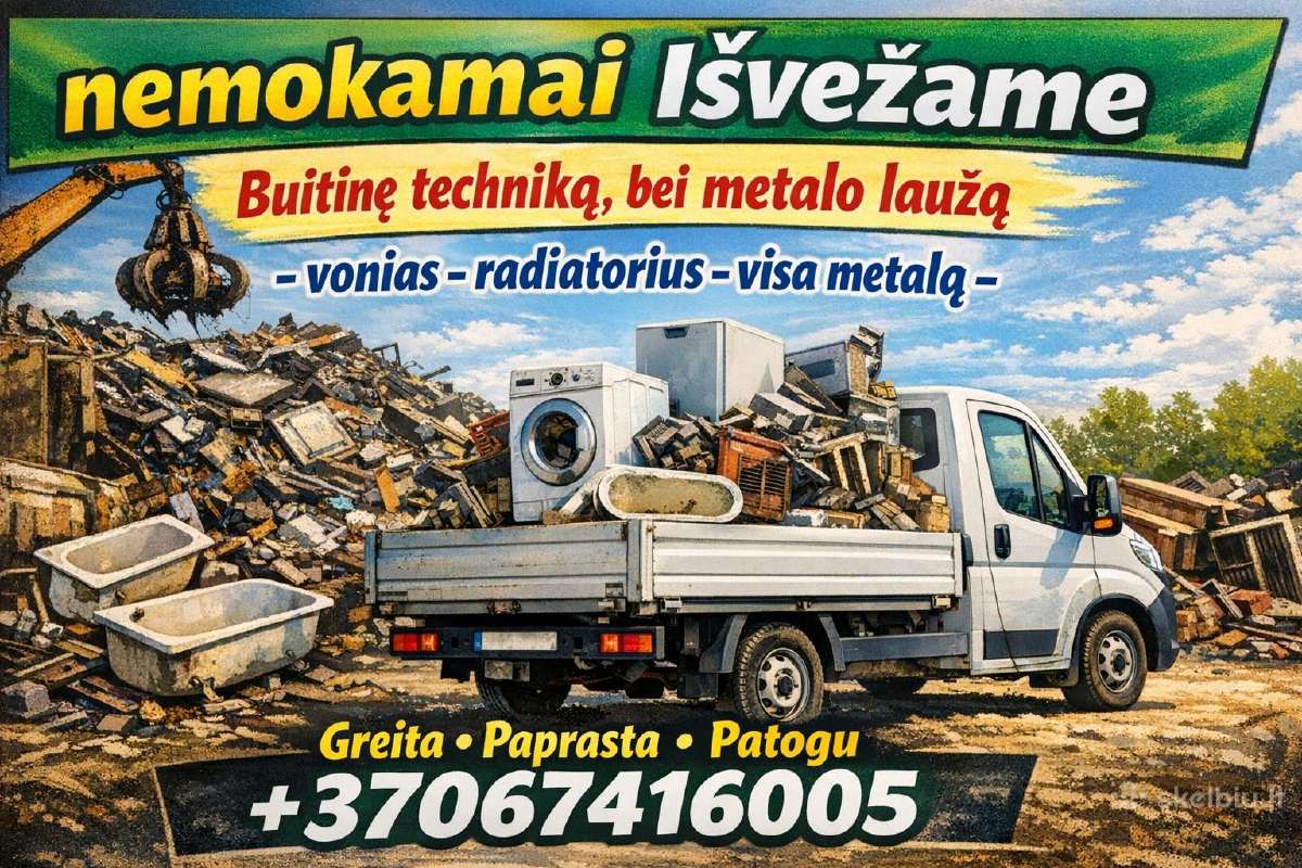 Greitai ir Nemokamai Išvežama Buitine Technika - nuotraukos Nr. 9