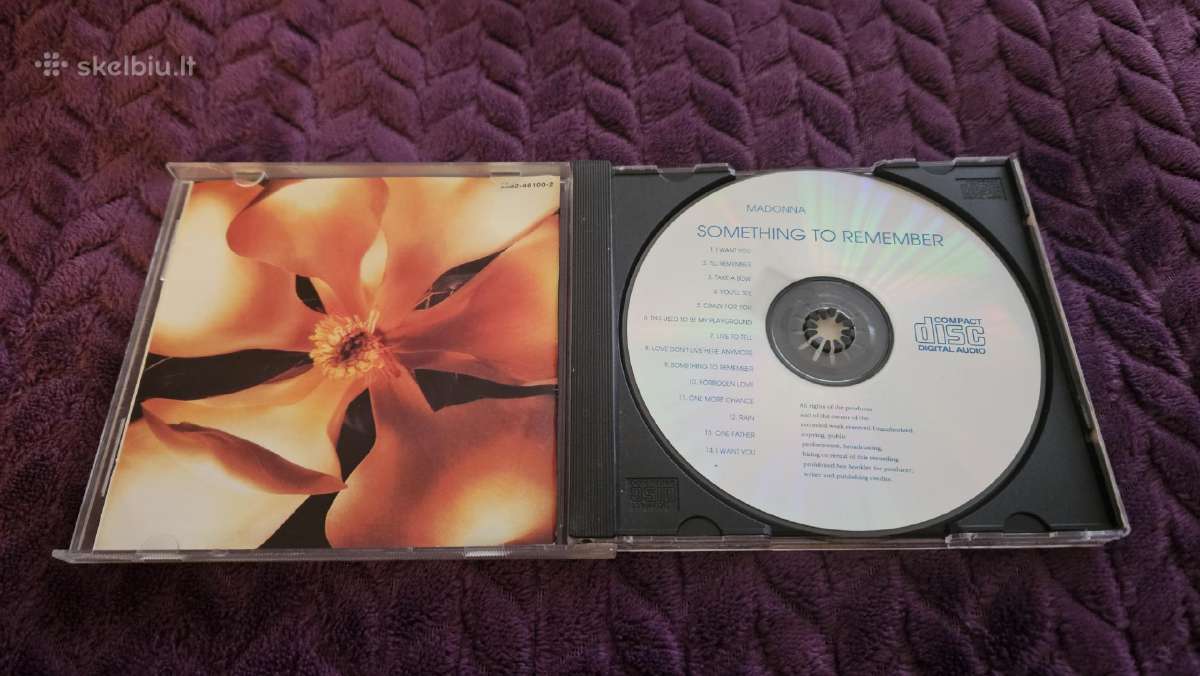 CD. Madonna – something To Remember - nuotraukos Nr. 2