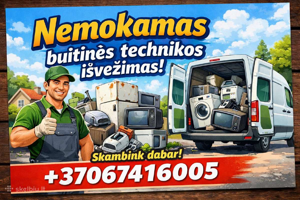 Greitai ir Nemokamai Išvežama Buitine Technika - nuotraukos Nr. 15