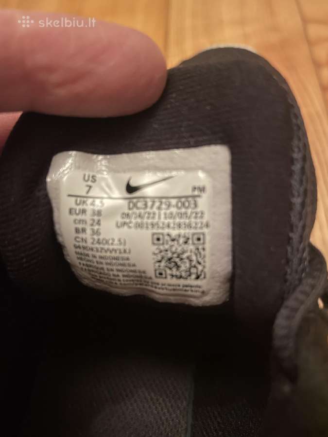 Parduodu kedus Nike 38 dydis - nuotraukos Nr. 4