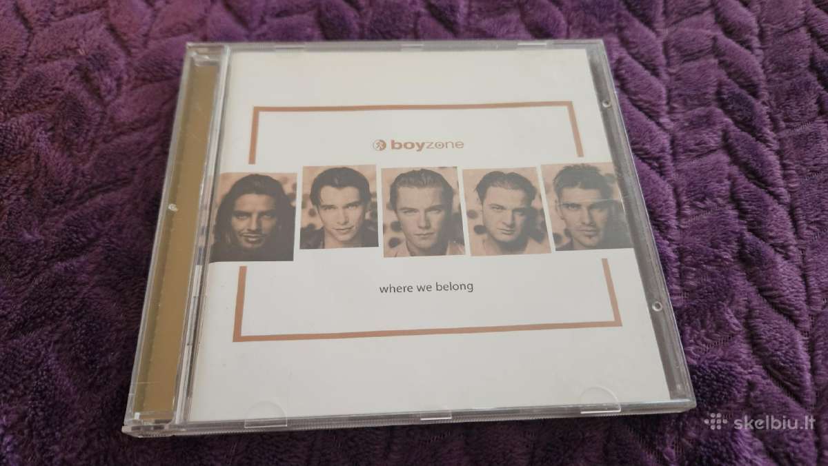CD, Boyzone – where We Belong