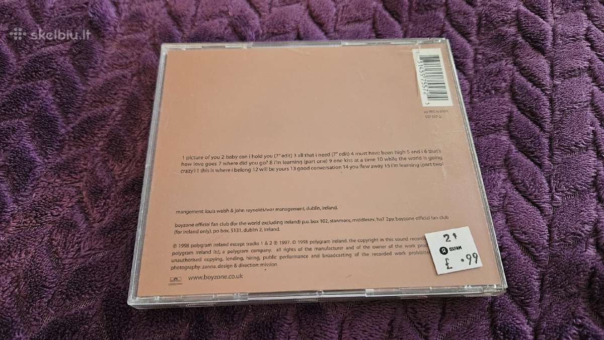 CD, Boyzone – where We Belong - nuotraukos Nr. 3