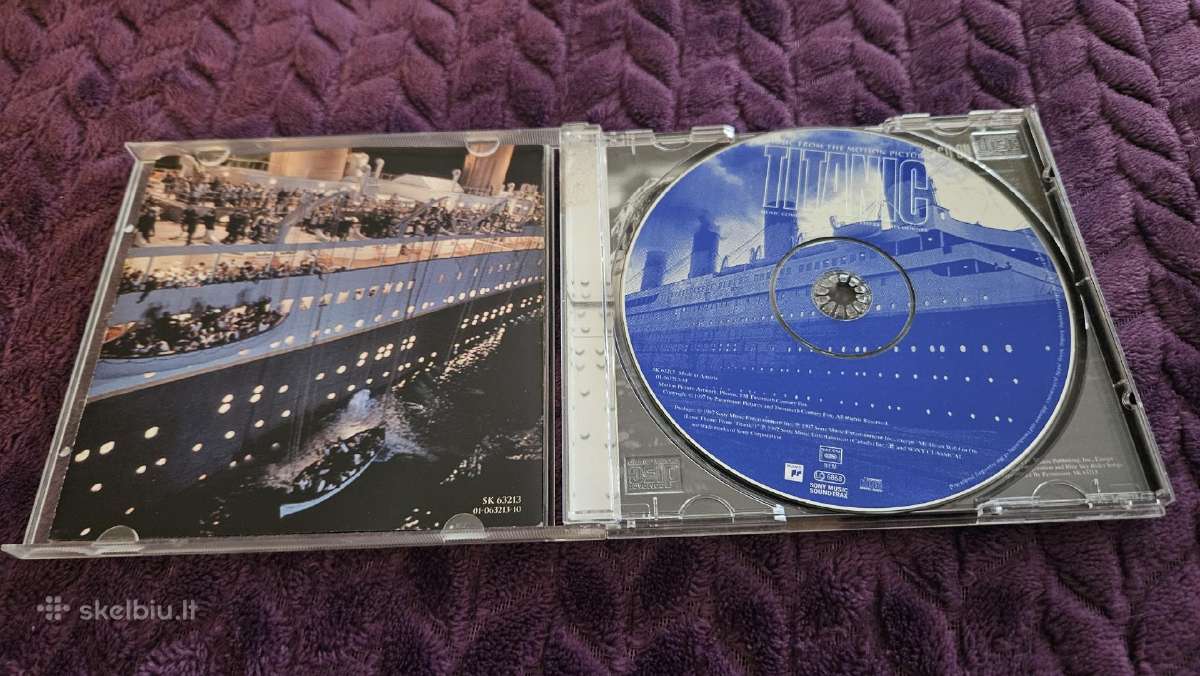 CD, James Horner – titanic (Music From The Motion) - nuotraukos Nr. 2