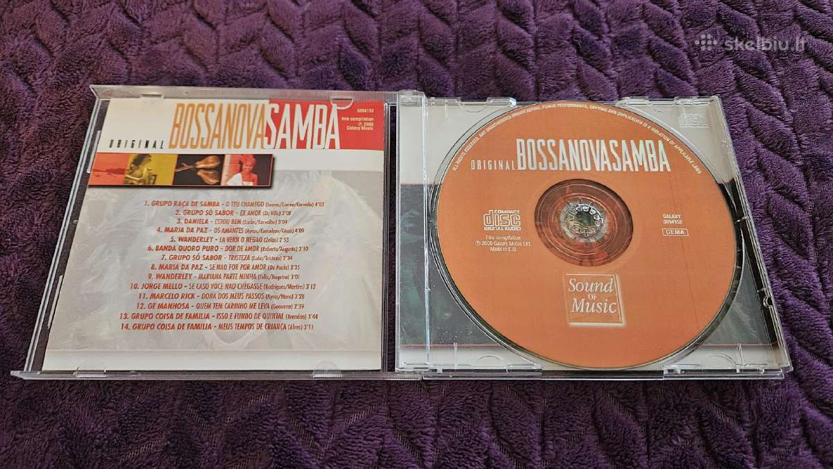 CD, Various – original Bossanova Samba - nuotraukos Nr. 2