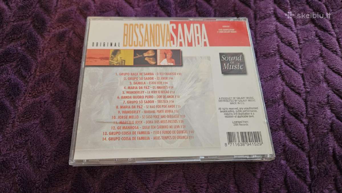 CD, Various – original Bossanova Samba - nuotraukos Nr. 3