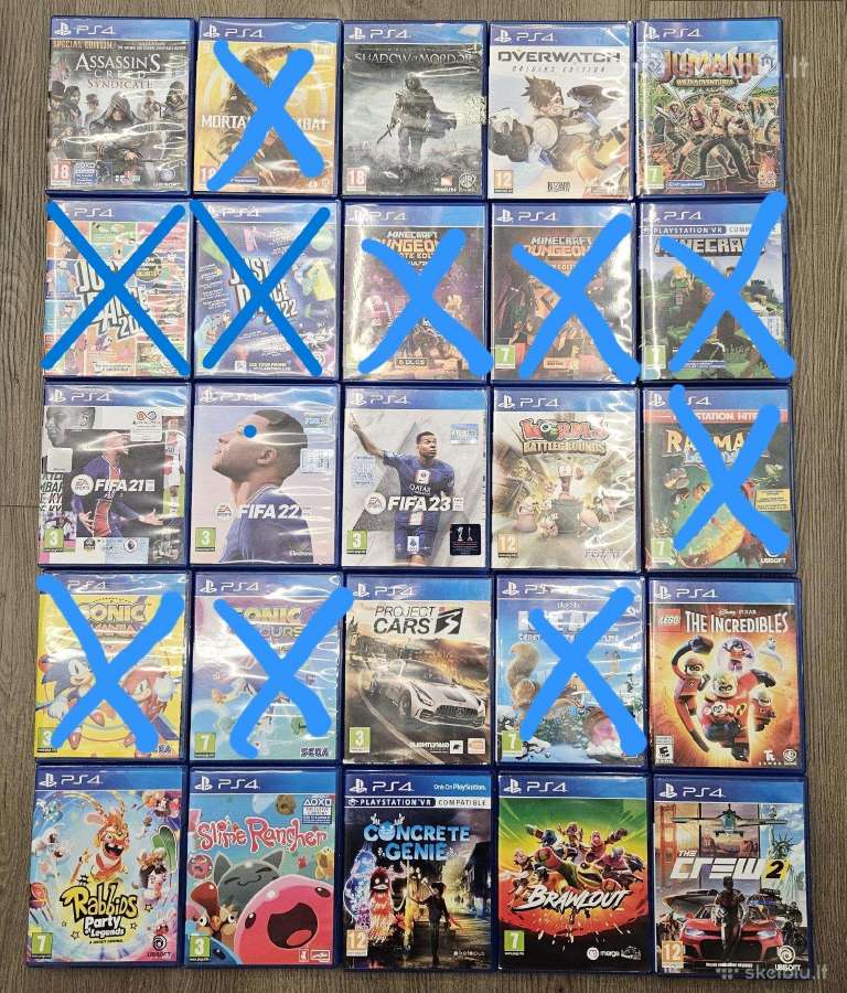 Ps4 žaidimai ir Ps4 kamera