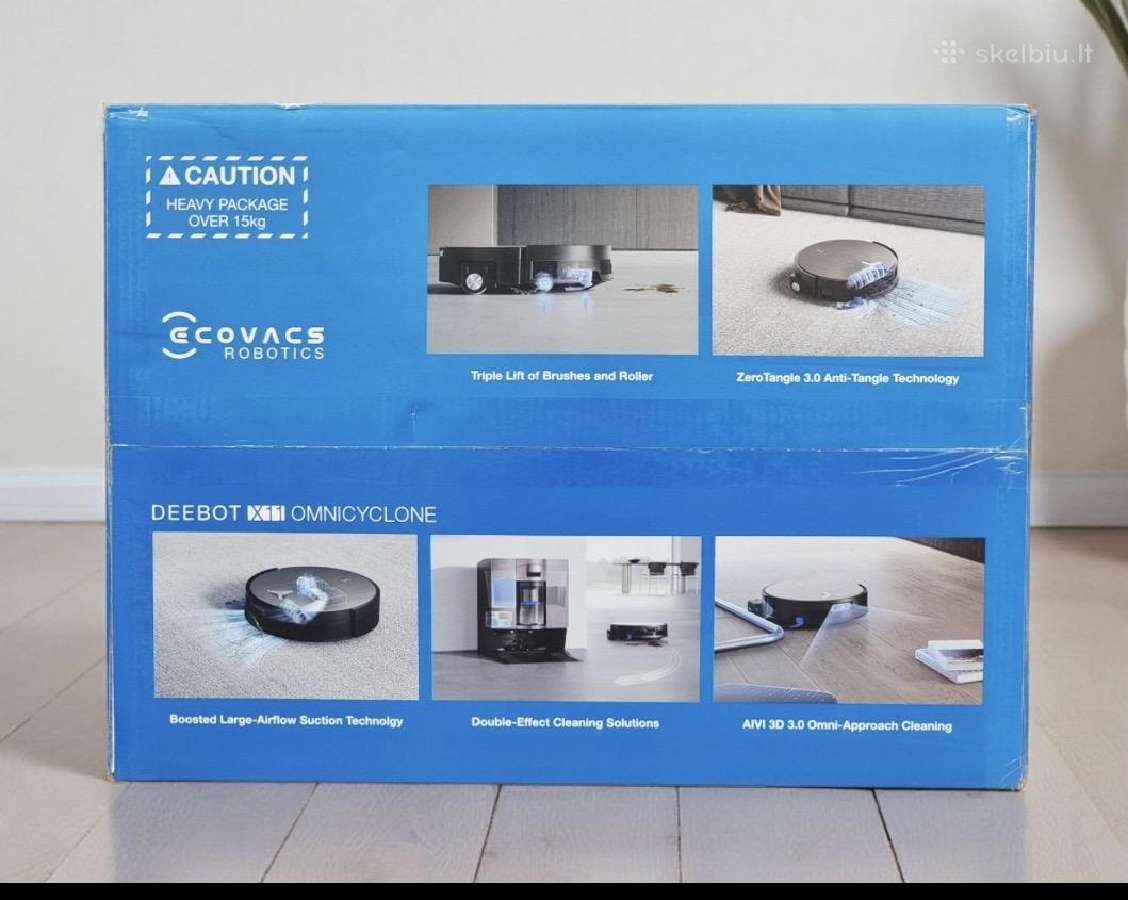 Ecovacs Deebot X11 Omnicyclone robotas siurblys - nuotraukos Nr. 3