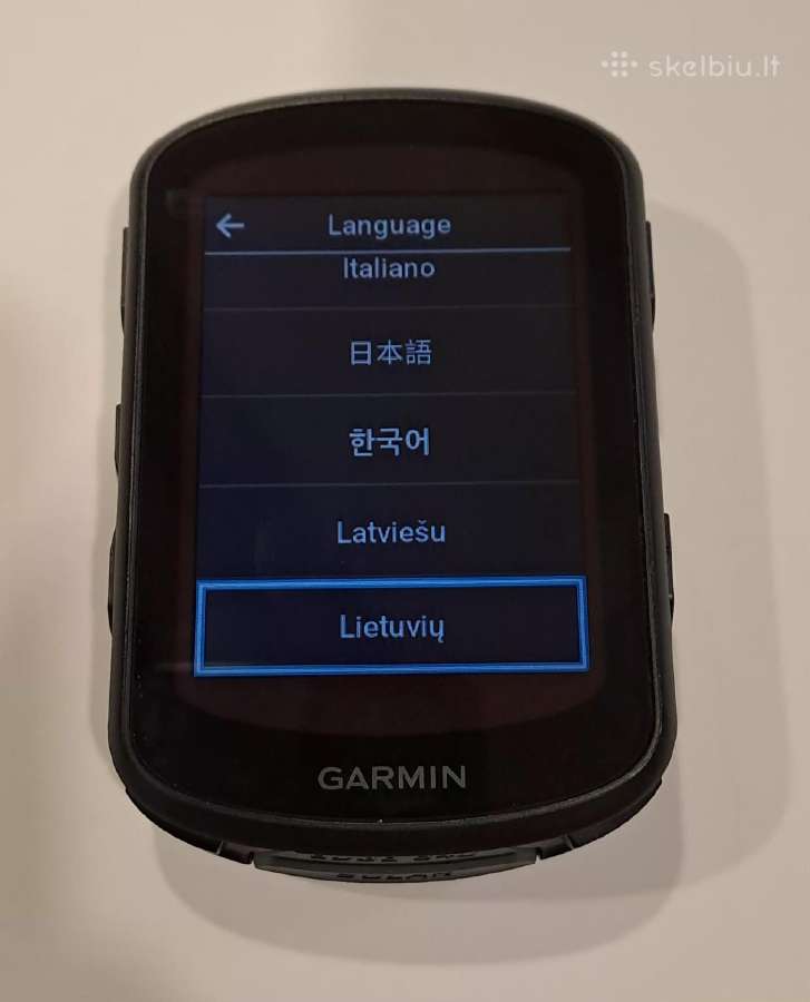 Garmin 840 Solar