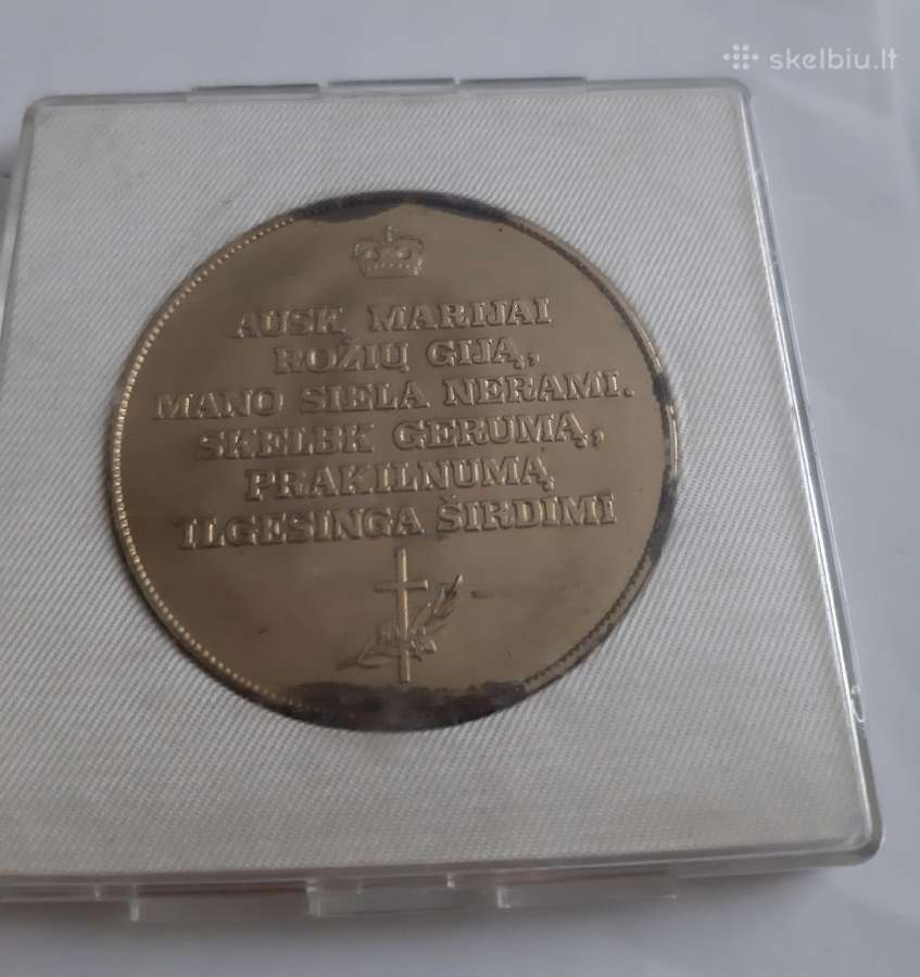 1984 m. medalis „Šventasis Kazimieras" - nuotraukos Nr. 2