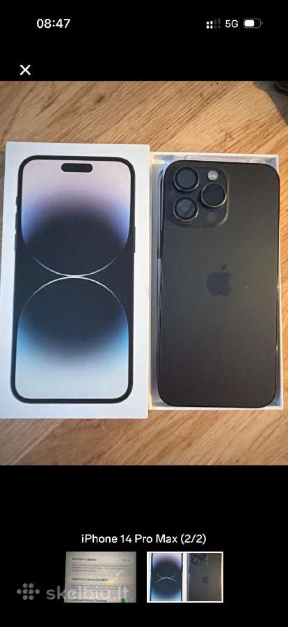 iPhone 14 pro max 256