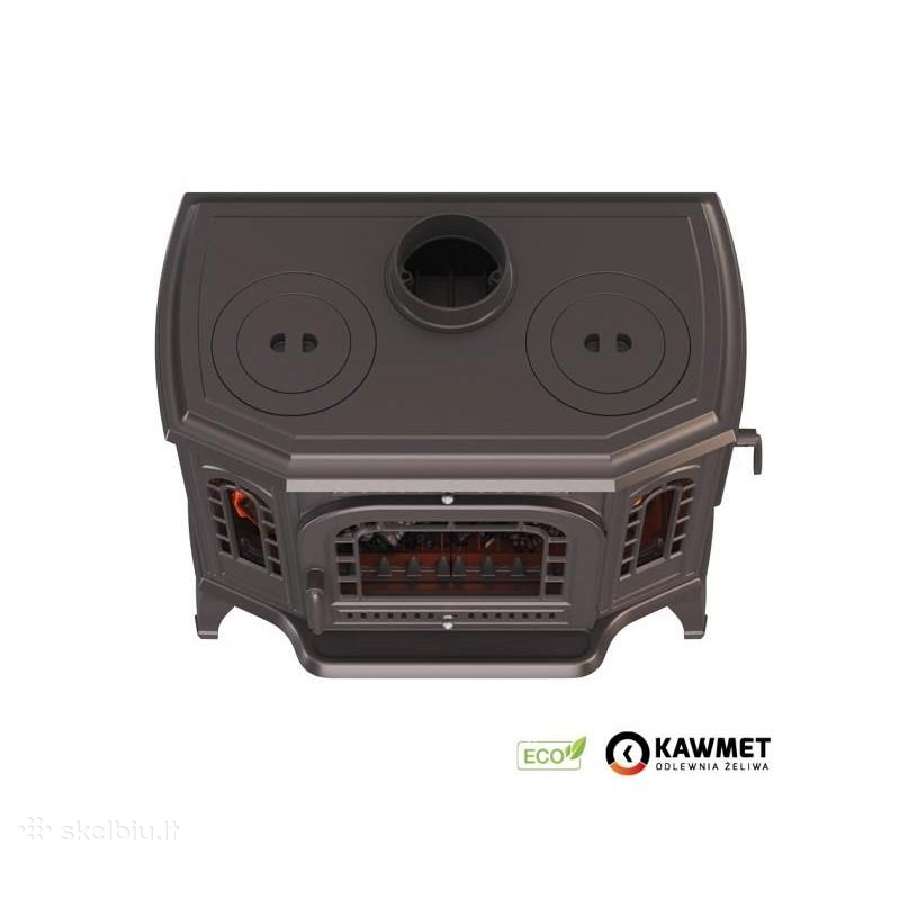 Ketaus krosnelė Kawmet P7 Pb su rinkėmis 10,5kw - nuotraukos Nr. 2
