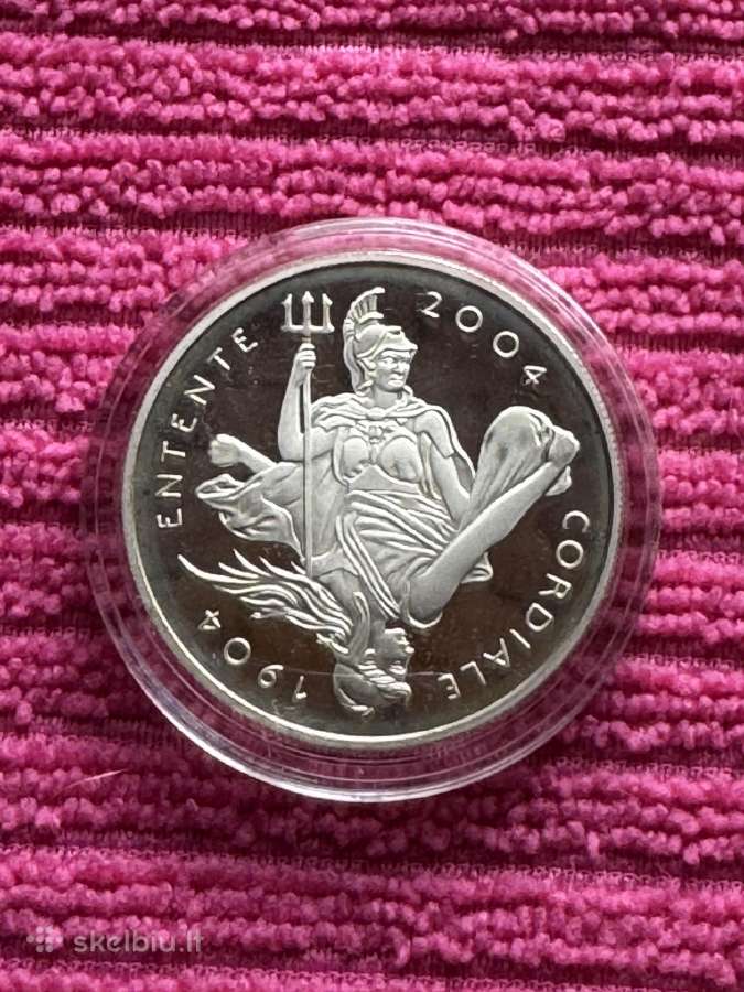 Moneta UK 2004m. 5 svarai, sidabras(.925)