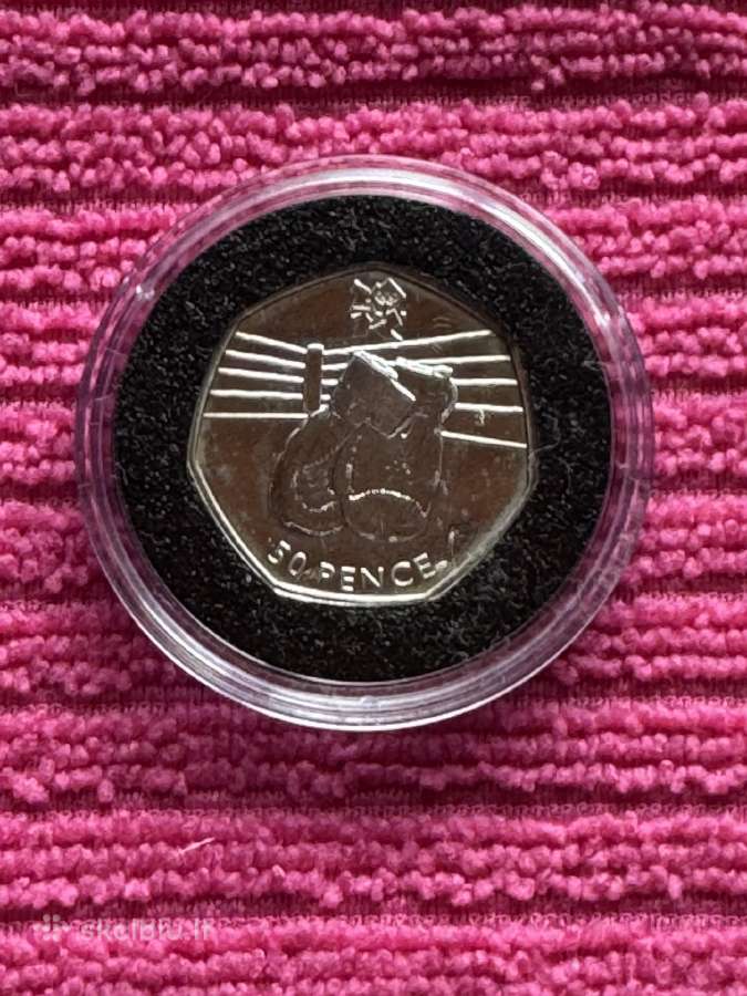 Moneta UK 2011m. 50 pensu, sidabras(.925)